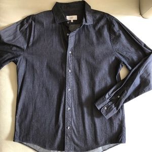 Jack Spade dark denim shirt XL